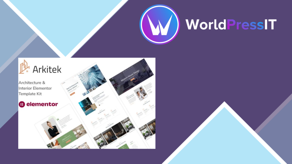 Arkitek – Architecture And Interior Elementor Template Kit 1 – WPAdictos